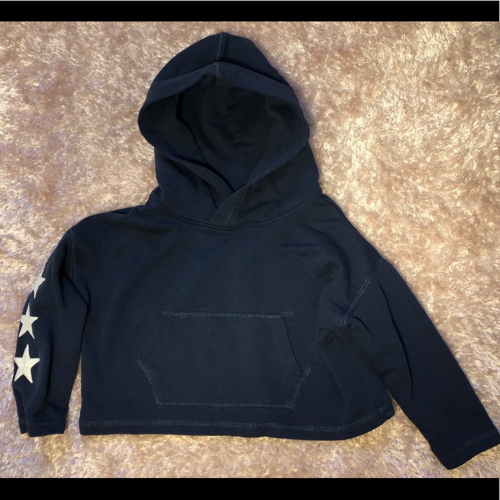 Ralph Lauren navy blue sweatshirt with hood